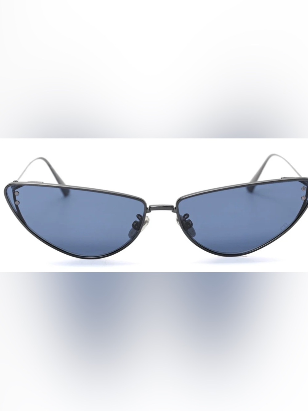 Cat Eye Miss Dior B1U Sunglasses Blue Gunmetal